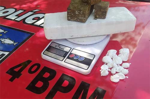 Operação de Polícia Militar resulta na apreensão de drogas em área de mata em Chã da Jaqueira