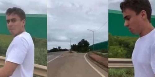 Deputado Nikolas Ferreira inicia protesto de mais de 700 km rumo a Brasília e vídeo causa repercussão