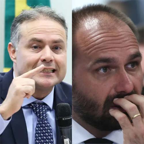 Renan Filho desafia Eduardo Bolsonaro e promete providências legais por ataques