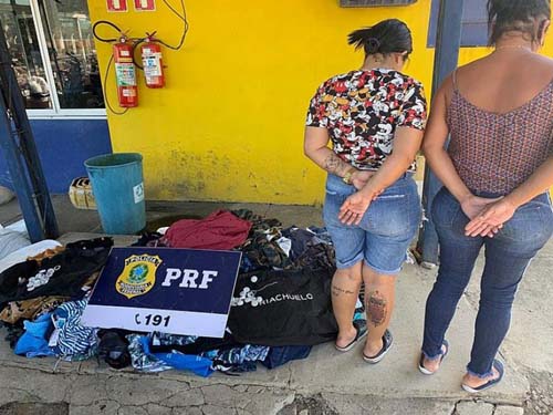 Mulheres são presas em União dos Palmares depois de furtarem shopping em PE