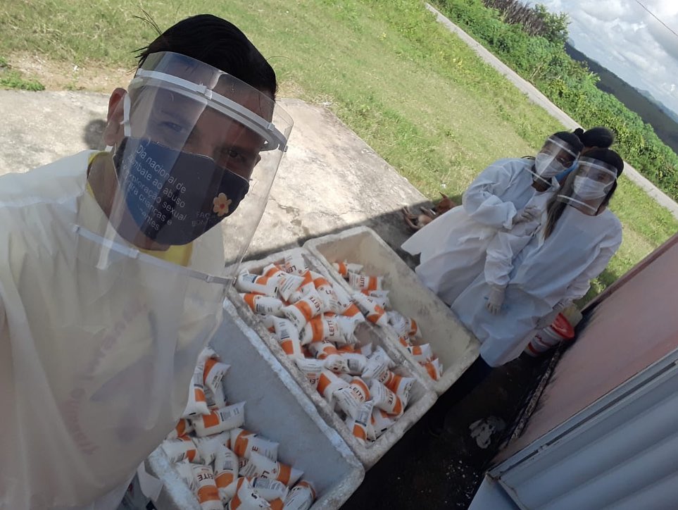 Assistência Social de Branquinha entrega alimentos para famílias vulneráveis