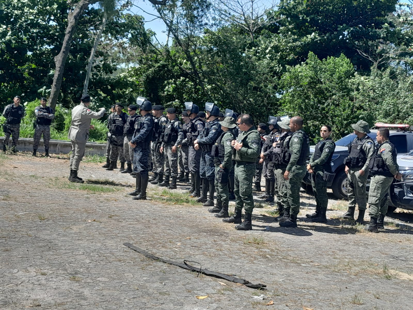 Gerenciamento de crises da PM-Al cumpre Mandado em terras da Usina Lajinha em União dos Palmares