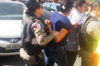 Casal é preso por aplicar golpe da ‘saída de banco’ no Centro da cidade de Arapiraca