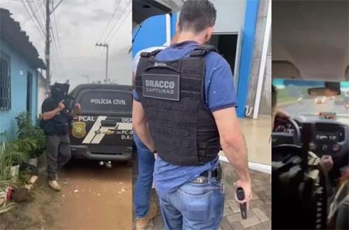 Seção de Capturas da Dracco supera marca de 500 prisões só este ano em Alagoas