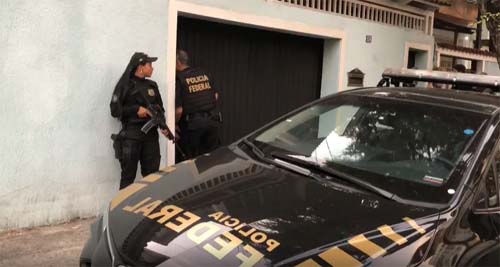 PF e MPF fazem operação contra o tráfico internacional de armas