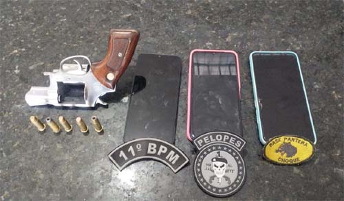 Polícia Militar prende quatro individuos por roubo na zona rural de Igreja Nova