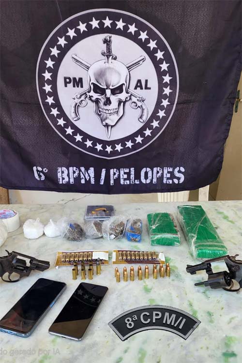 Suspeitos de Tráfico Morrem em Confronto com a Polícia em Japaratinga