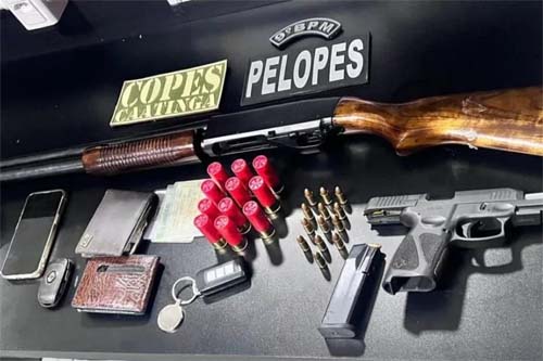 Morte em confronto em Inhapi: armas, carro e munição alé de saldo de 3 mortes