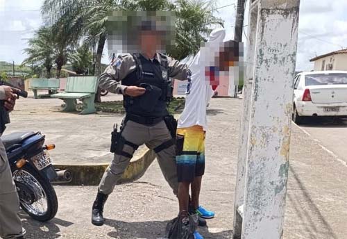 Homem procurado por diversos crimes é capturado pela polícia em São Brás
