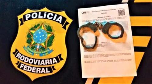 PRF prende foragido da justiça por crime de roubo em União dos Palmares