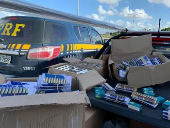 PRF prende dois homens com mais de 5 mil munições na BR 101