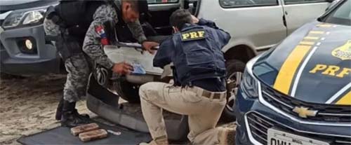 Ação integrada apreende mais de R$ 1 milhão em pasta base de cocaína em São Miguel dos Campos