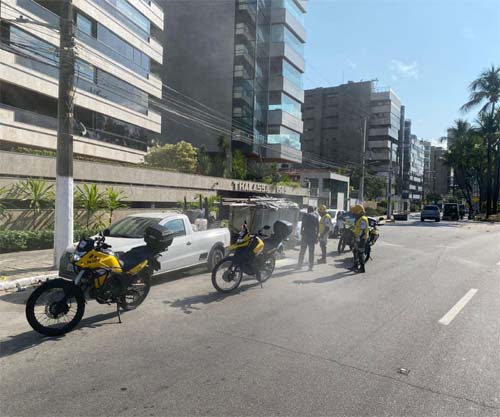 Ronda no Bairro apreende menores suspeitos de roubo na orla de Maceió