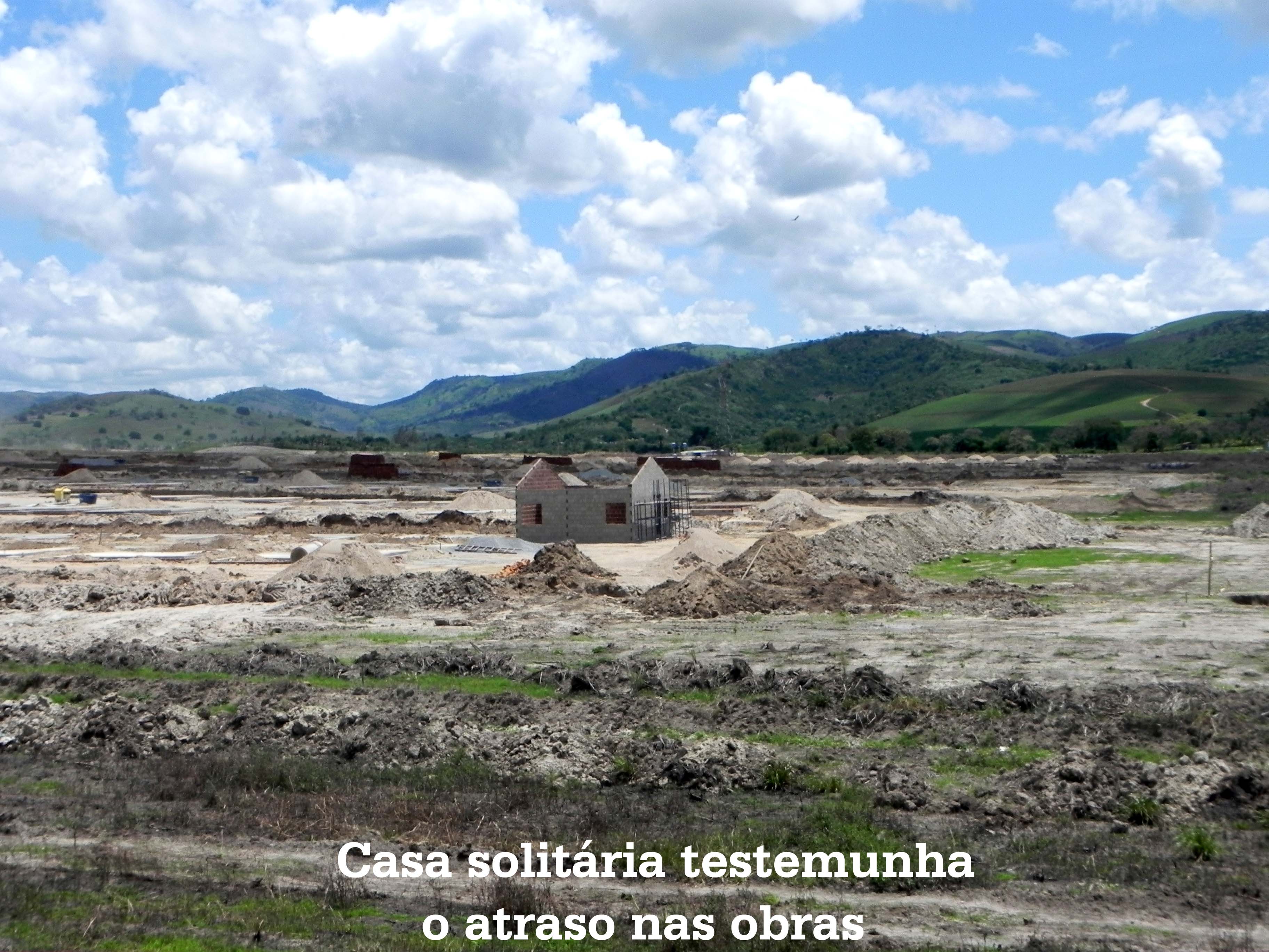Em União, apenas 4 casas estão sendo construídas para os desabrigados da cheia