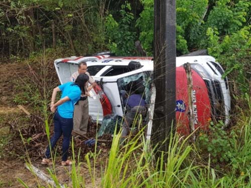 Policial vítima de acidente na BR-316 tem quadro de saúde considerado grave