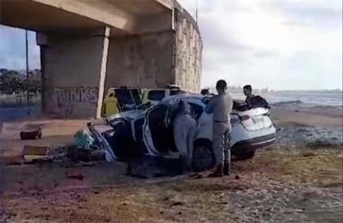 Jovem de 21 anos morre após colidir com mureta da Ponte Divaldo Suruagy