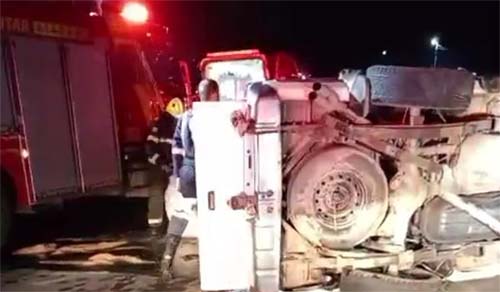 Motorista embriagado provoca acidente com cinco feridos e é preso após sacar arma na AL-115 entre Arapiraca e Igaci