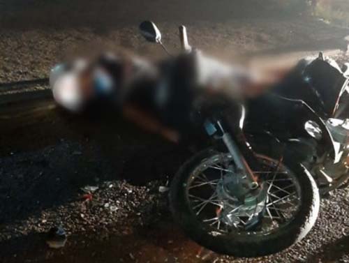 Motociclista morre após ser atingido por veículo desconhecido em Água Branca