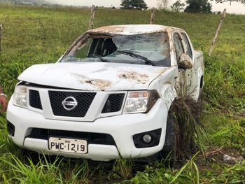 Presidente do Conselho de Enfermagem e dois conselheiros sofrem acidente durante entrega de máscaras no interior
