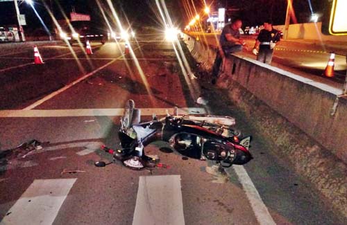 Motociclista na contramão bate de frente e morre na AL 110