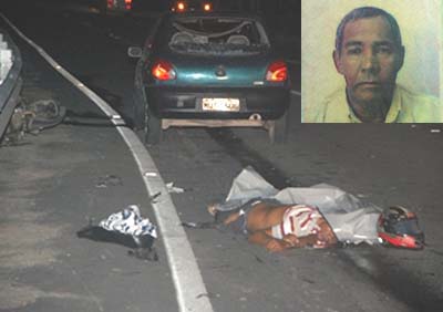 Grave acidente em Barra Nova deixa saldo de um motociclista morto