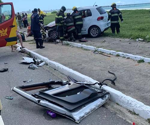 Mãe de bombeiro que morreu em acidente é transferida para hospital particular