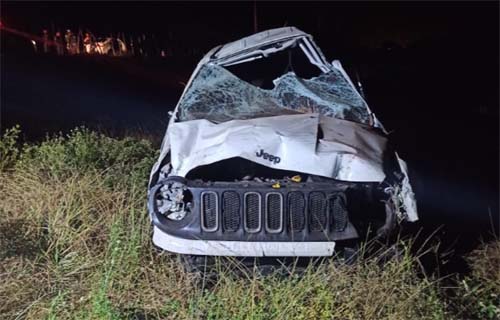 Carro sai da pista e capota por 90m na AL-115; motorista morreu na hora