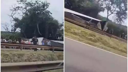 Motoristas de carretas morrem em colisão frontal na BR-251; rodovia ficou interditada por sete horas