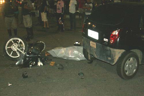 Jovem morre em acidente na Ponta Verde poucas horas depois de se tornar pai