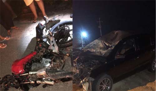 Motociclista morre ao colidir frontalmente com carro de radialista na BR-316, no Sertão alagoano