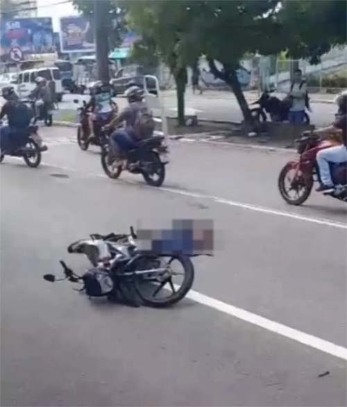 Motociclista morre atropelada por caminhão na Avenida Fernandes Lima, em Maceió