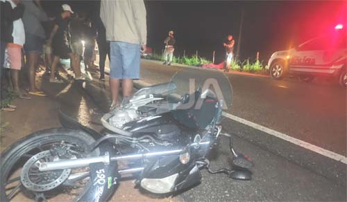 Homem morre atropelado após colidir moto em ciclomotor na AL-115, em Girau do Ponciano