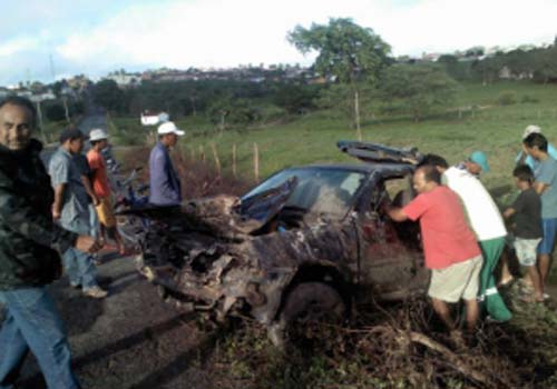 Acidente deixa quatro feridos em Igaci