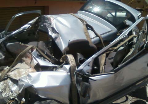 Grave acidente deixou 3 mortos e 2 feridos na BR 423 em Inhapi-AL