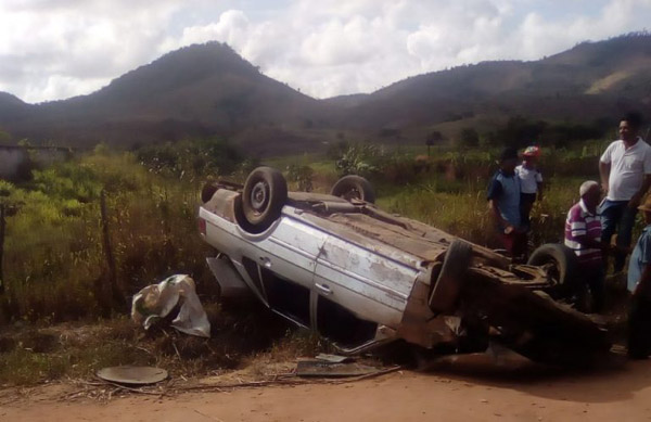 Capotamento deixa vários feridos na usina agrisa em Joaquim Gomes