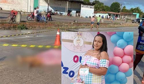 Gestante e feto morrem após motocicleta ser atringida por onibus na BR 101 em Junqueiro