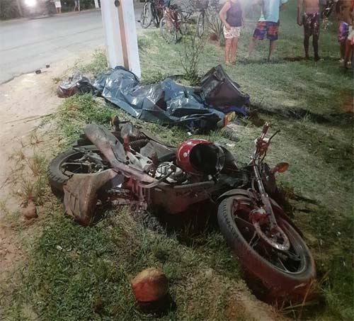 Entregador morre em acidente entre moto e carro em Marechal