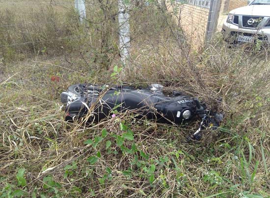 Acidente com motocicleta resulta na morte de jovem de 18 anos em Dois Riachos