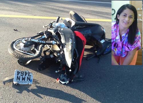 Acidente entre carro e moto deixa uma mulher morta e outra ferida na BR-316
