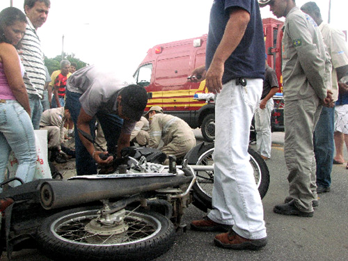 Fim de Semana: UE do Agreste atende 62 vítimas de acidentes com motos