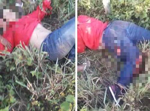 Motociclista é socorrido com fratura exposta na perna após colidir com carro