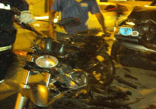 Acidente entre camionete e motocicleta deixa vítima fatal no centro de Arapiraca