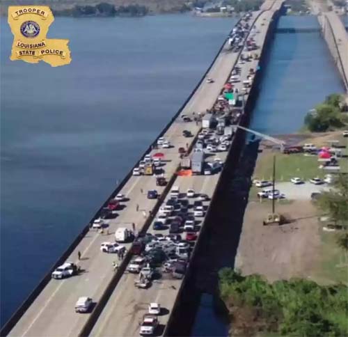 Acidente provocado por neblina mata sete pessoas nos EUA