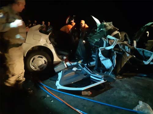 Filho de PM morre em acidente provocado por animal solto na BR-316, em Palmeira dos Índios