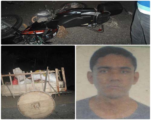 Carpinteiro morre após acidente com carro de bois em rodovia do Sertão