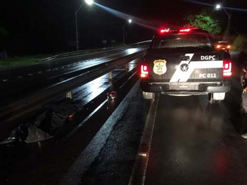 Acidentes com motocicletas deixam duas pessoas mortas em rodovias do interior