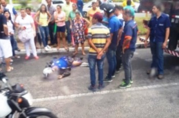 Colisão entre caminhão e moto deixa um motociclista morto no Tabuleiro do Martins, em Maceió