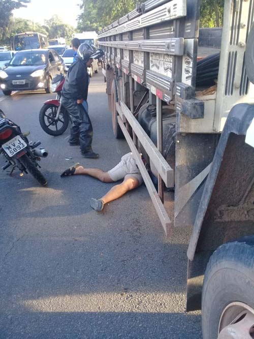 Motociclista morre em acidente no Tabuleiro