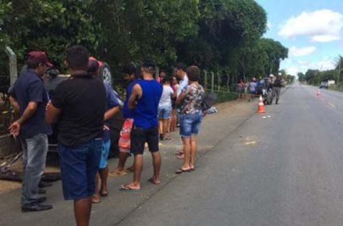 Grave acidente resulta em idosa morta e quatro feridos em Taquarana