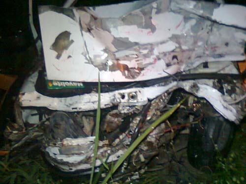 Acidente no Trevo do Pilar deixa sete feridos